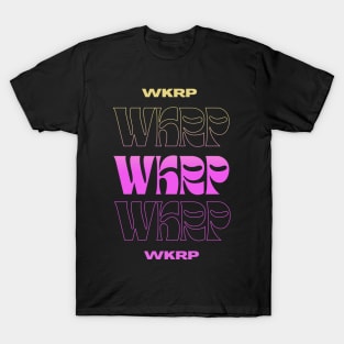 WKRP // Typography Fan Art Design T-Shirt